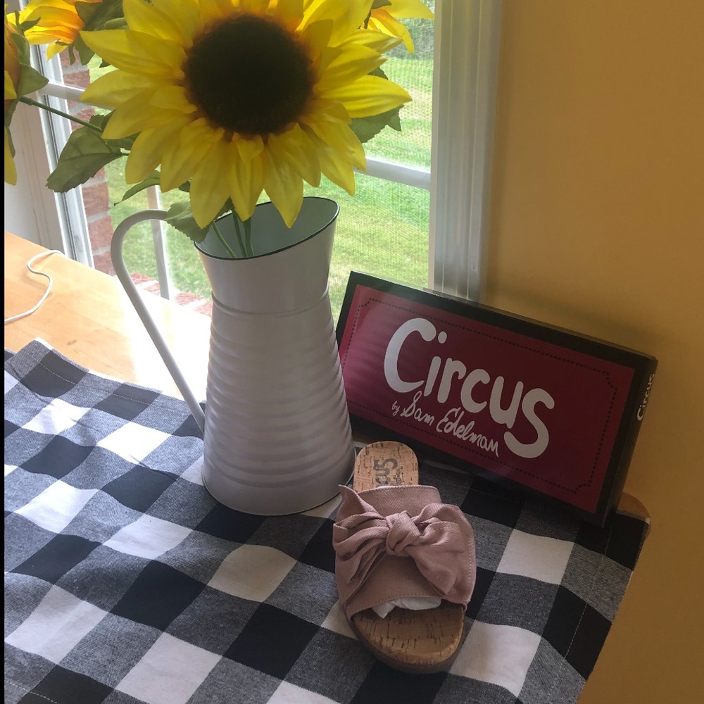 Sam Edelman’s Slip On Sandals “Circus Nicola”